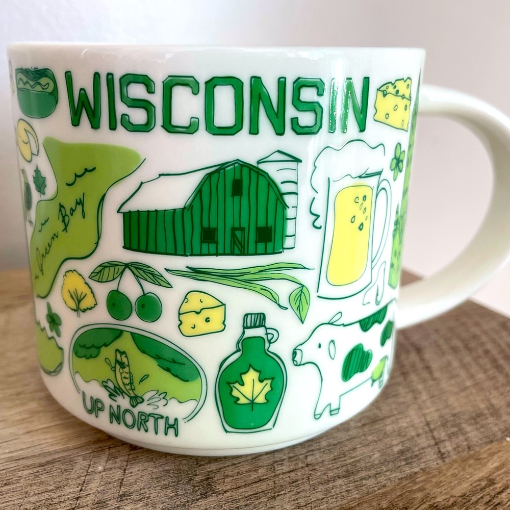Starbucks Wisconsin BEEN THERE SERIES Mug